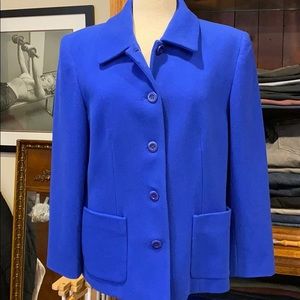 Blue blazer petite sophisticate size 12